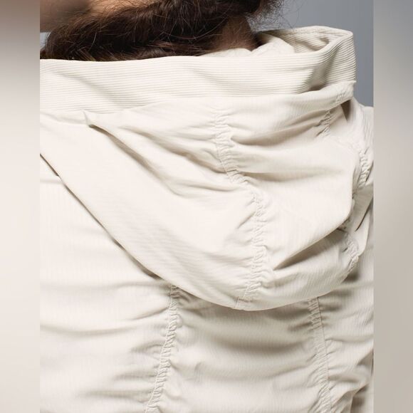 GUC Lululemon Dance Studio Jacket III in Angel Wing Off White - Picture 13 of 15